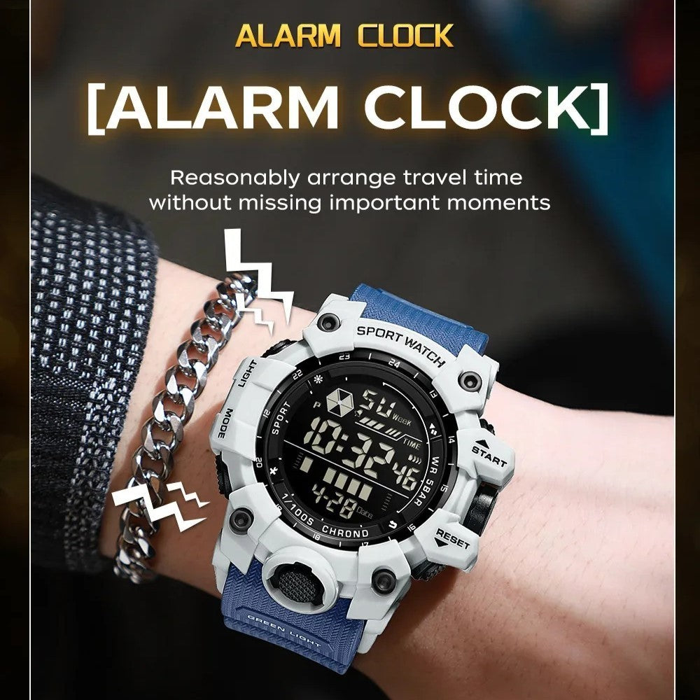 Men's Waterproof Digital Quartz Sport Fashion Electronic Wrist Watch AUS