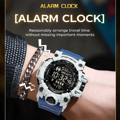 Men's Waterproof Digital Quartz Sport Fashion Electronic Wrist Watch AUS