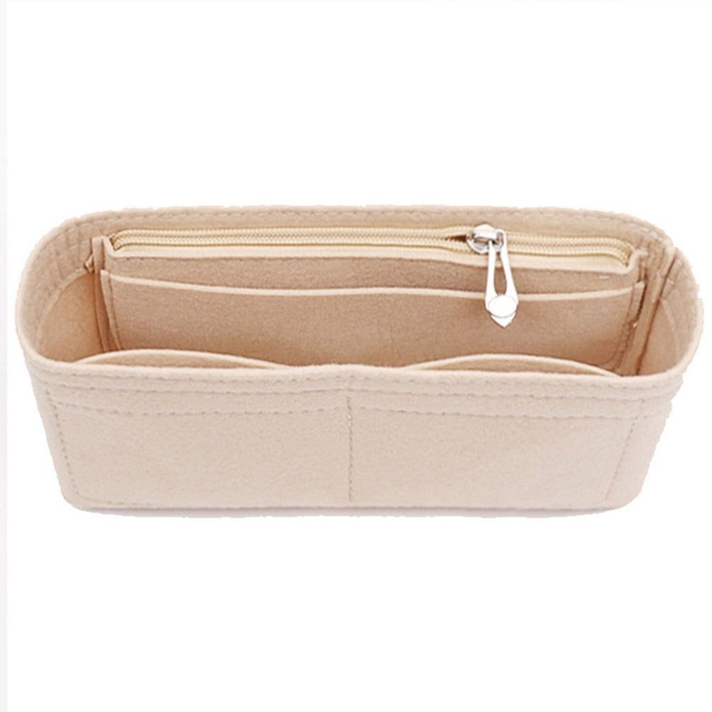 Pouch Organizer Soft Felt Insert Bag Purse Liner Inner Bag Handbag Insert Bag