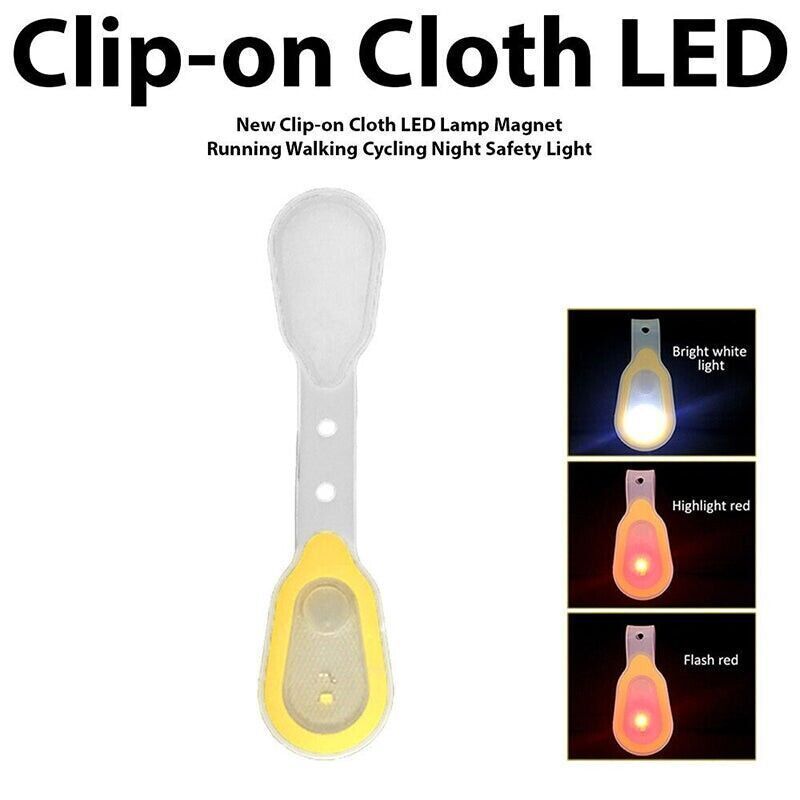 LED Flashlights Clip on Flashlight Night Safety Nursing Night Magnetic Flashlidn