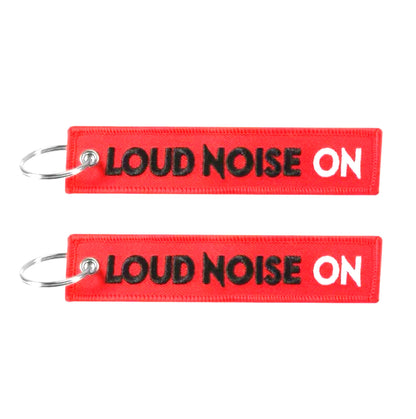 Loud Noise On Motorcycle Keyring Key Chain Jet Tag Car Key Ring Keychain