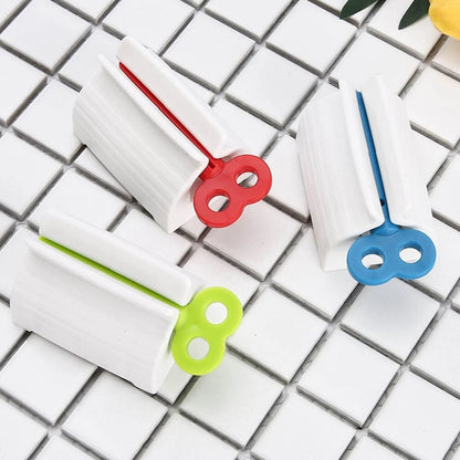 3x Toothpaste Squeezer Bathroom Tube Easy Stand Dispenser Rolling Holder Seat AU – Compatible with Seat