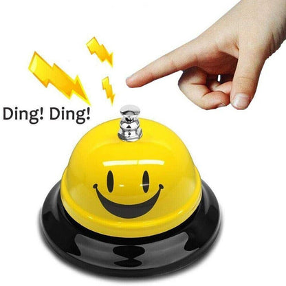 Call Bell Smiley Face Service Reception Desk Bell Restaurant Hotel Hospitality