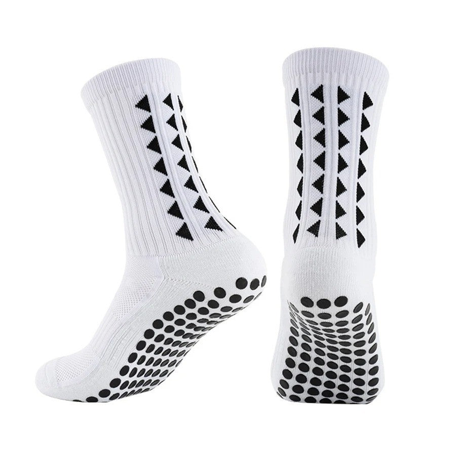 Sports Socks Anti-Slip Skid Hospital Soccer Basketball Football Grip Dots Train