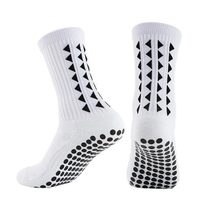 Sports Socks Anti-Slip Skid Hospital Soccer Basketball Football Grip Dots Train