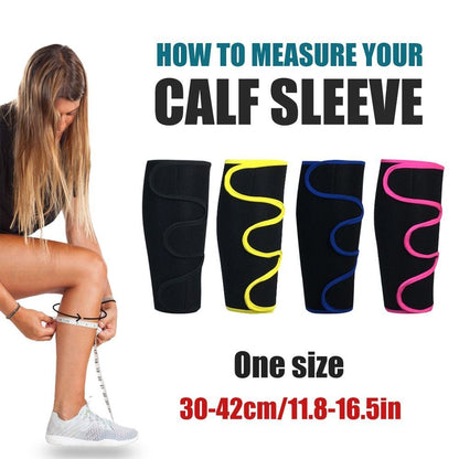 Calf Brace Neoprene Calf Sleeve Shin Splint Support Lower Leg Compression Wrap