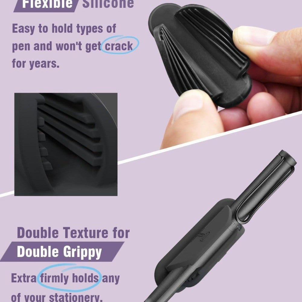 Self-Adhesive Pen Holder Portable Writing Buckles  Students