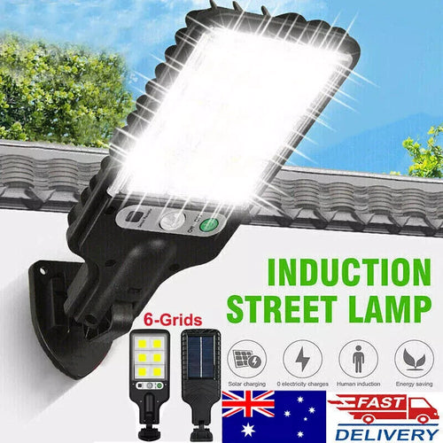 9000W Solar Security Lights Outdoor LED PIR Motion Sensor Flood Garden Light AU