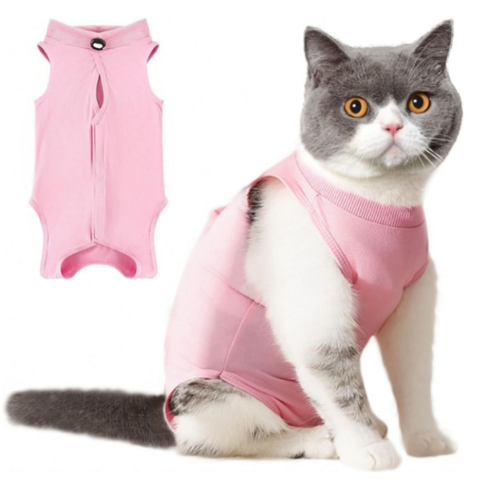 Jumpsuit Kitten Recovery Clothes Anti-licking Cat Sterilization Suit  For Pet