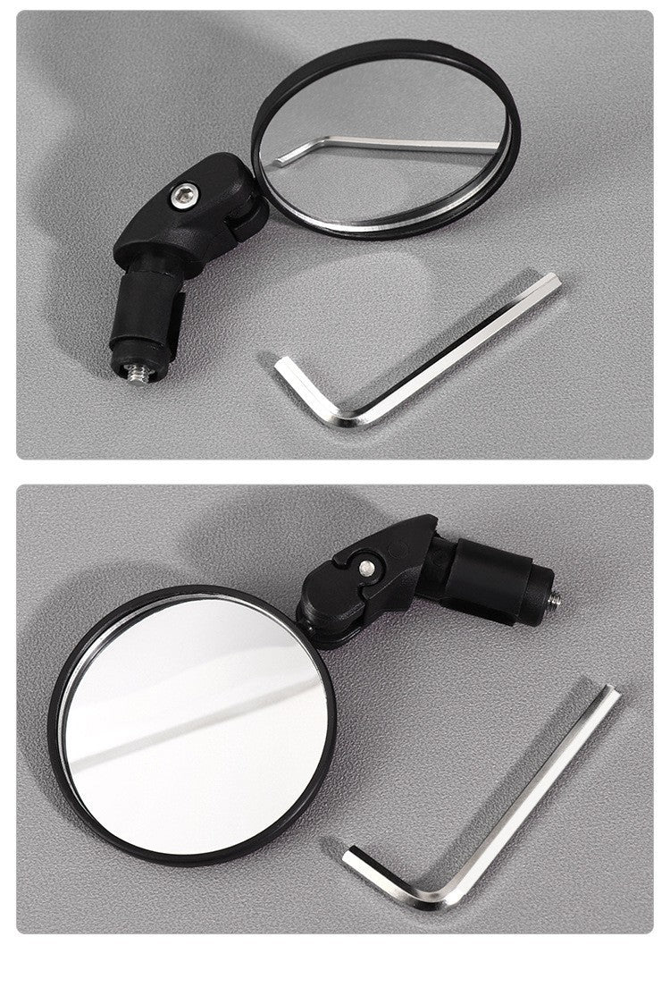 1pc MTB Mountain Bike Rearview Mirror Bicycle Handlebar Convex Rear View Mirror
