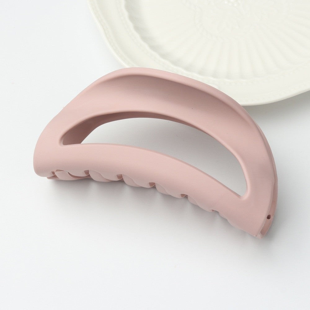 Soft Silicone Hair Clip Matte Hair Barrettes Safe Hair Claw  Hair Accessories