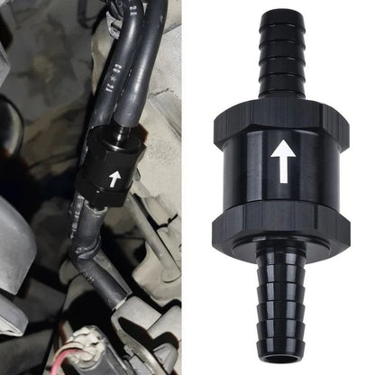 4mm/6mm/8mm/10mm/12mm/14mm Non Return One Way Fuel Check Valve Aluminum Alloy