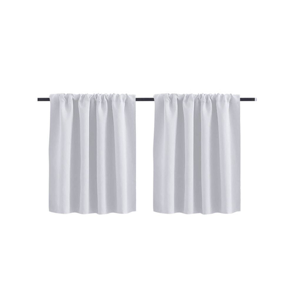 for Small Window Treatment Short Blackout Curtain