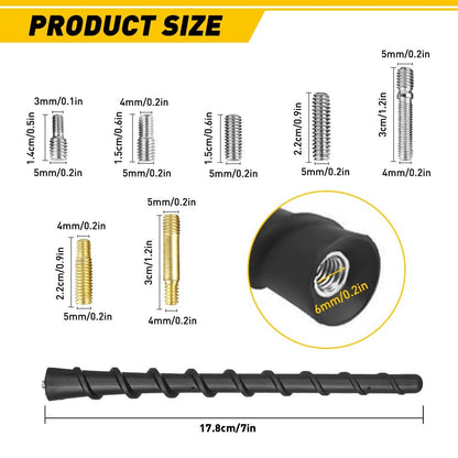 Car Roof Signal Antenna Radio Aerial Mast For Mazda 2 3 5 6 CX-5 CX-7 2007-2014