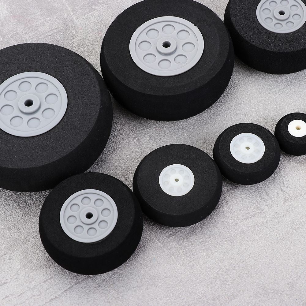 1" - 3"Inch RC Airplane Replacement Plane Toy Parts Wheel Hub Tail Wheels