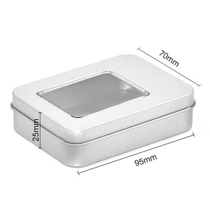Empty Storage Box Multistyles Trading Card Case Small Tin Box  Candy