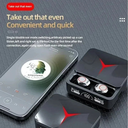 TWS Bluetooth 5.3 Wireless Earbuds Waterproof Headphone LED Display Earphones