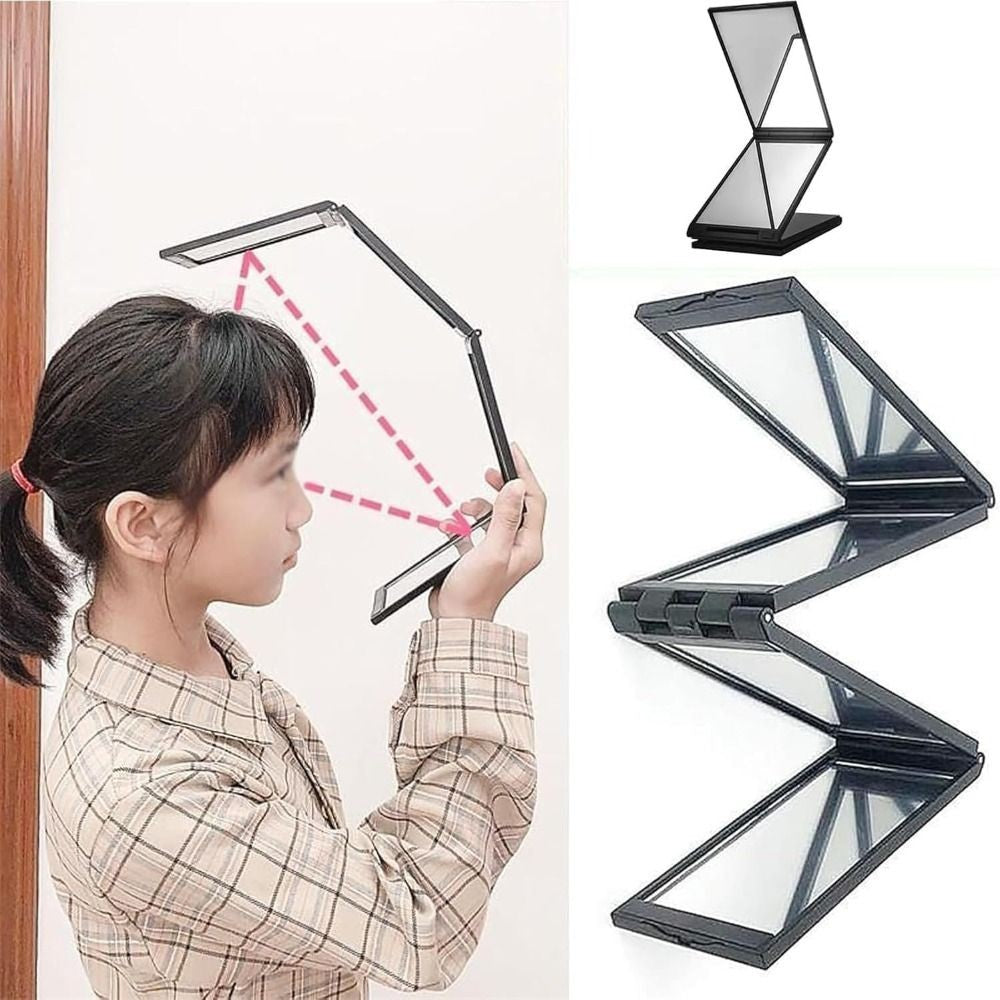 360-Degree Viewing Angle Multi Angle Folding Mirror  for Self Haircutting