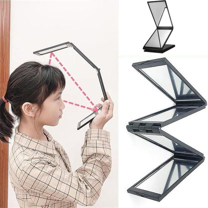 360-Degree Viewing Angle Multi Angle Folding Mirror  for Self Haircutting