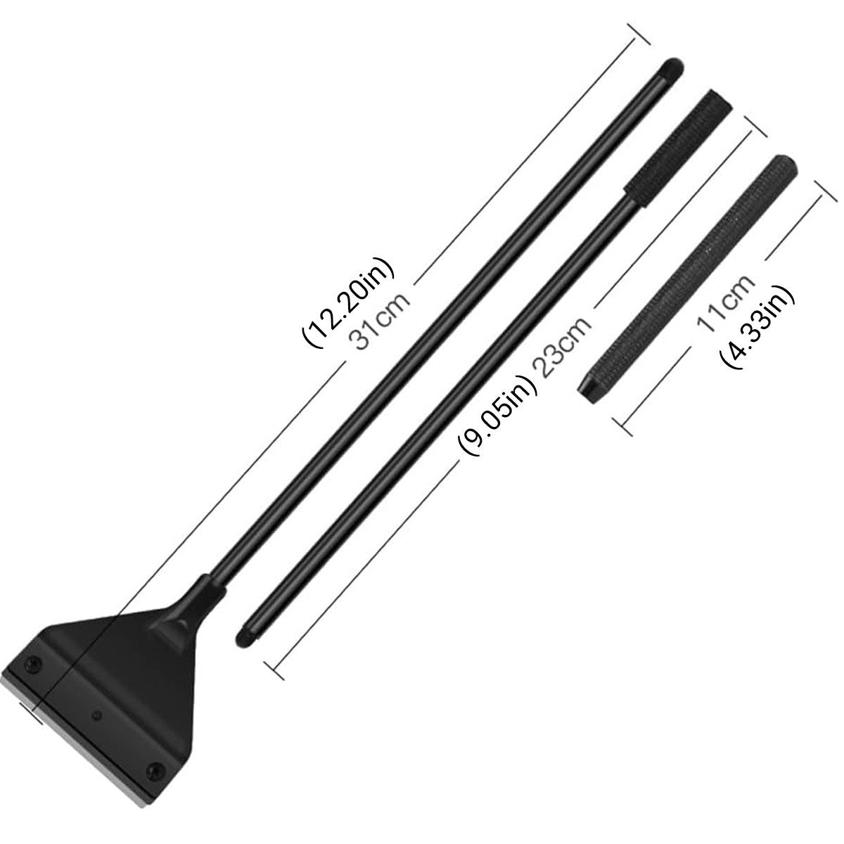 304SS Aquarium Stainless Steel Algae Scraper Blade Fish Tank Glass Cleaner AU