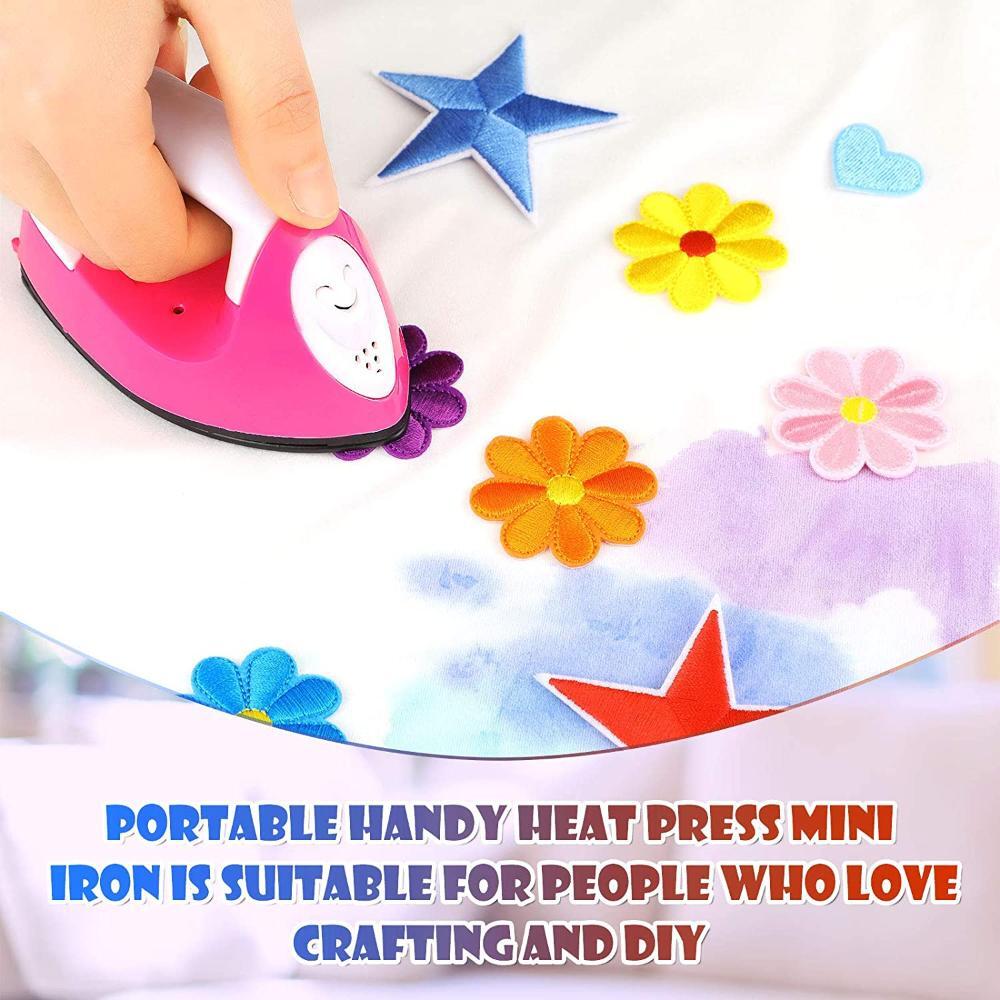 Mini Heat Press T Shirt Press Electric Iron Heat Press Transfer Vinyl Projects
