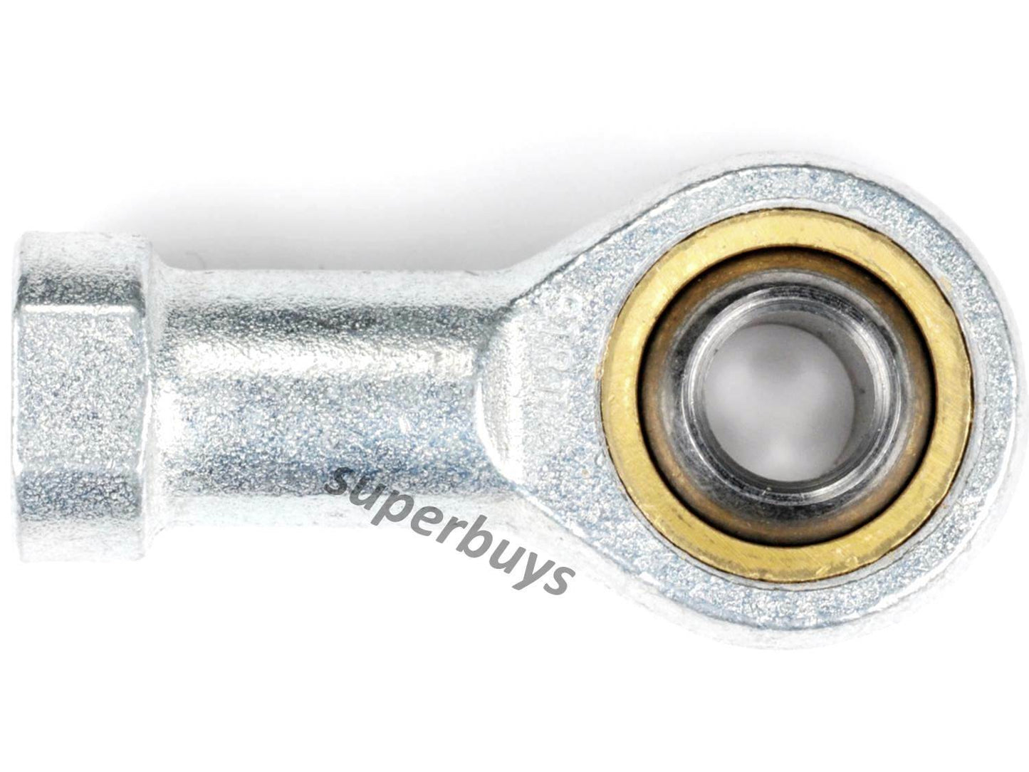 Right M8 x1.25 Female Threaded Rod End Bearing Heim Rose Joint Mechanical Swivel
