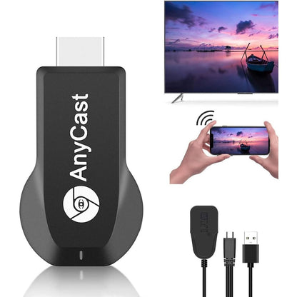 1080P Wireless Wifi Screen Cast Anycast M2 Mobile Phone Mirror for Apple Android