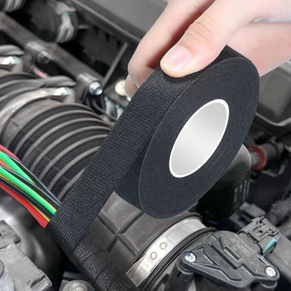 Electrical Cloth Tape Heat Resistant Harness Wiring Wrap Car Fabric Adhesive 4WD
