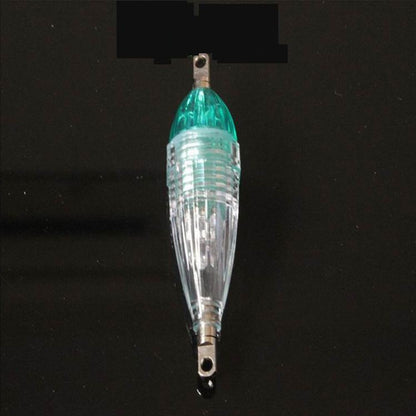 Underwater Diamond Shape Fishing Squid LED Lure Light Flash Lamp Bass Spoon