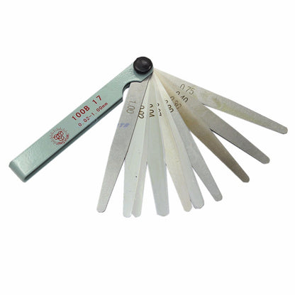 17 Blade Thickness Gap Metric Filler Feeler Gauge Measure Tools 0.02 to 1mm AU
