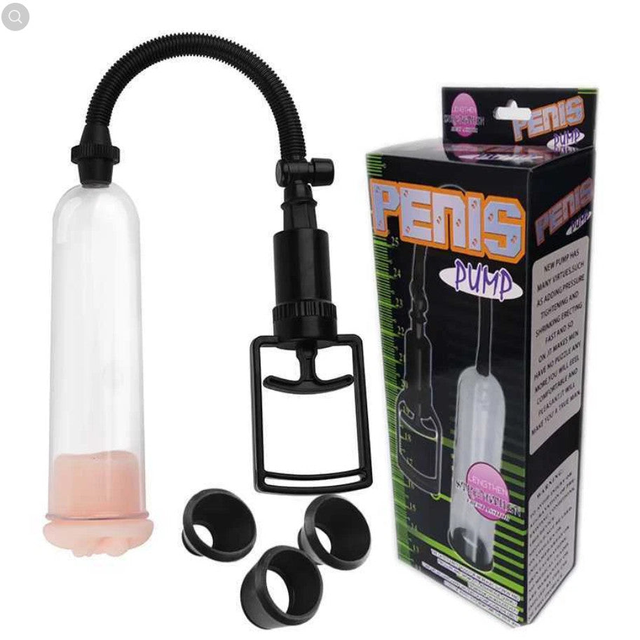Penis Pump Sleeve Enlarger Stretcher Cylinder Enlargement Vacuum Cock Extender