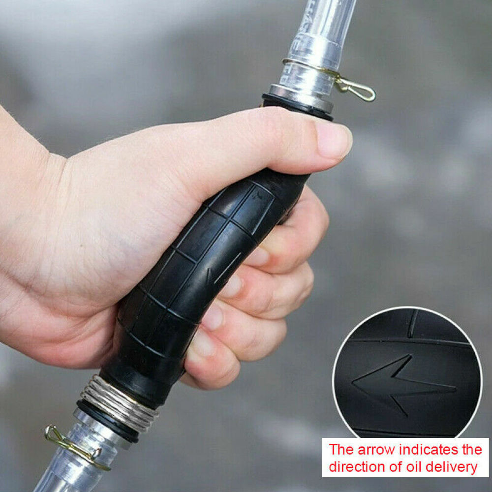10mm Fuel Primer Bulb Hand Pumps Diesel Petrol Priming Non Return Valve Car Boat