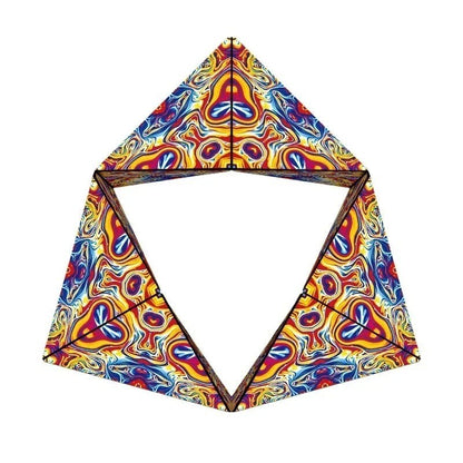 3D-Shashibo Shape Shifting Box Anti-stress Hand Flip Magic Cube Puzzle Toys Gift