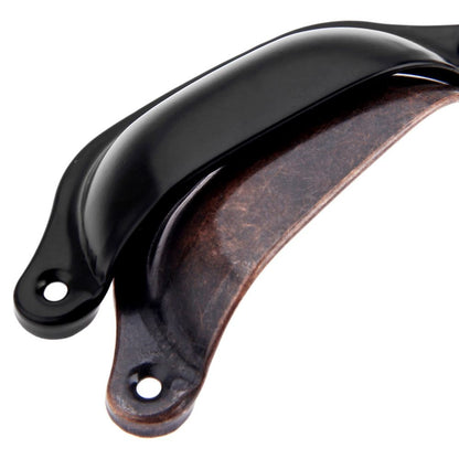 Shell Shape Antique Brass Wardrobe Pulls Cabinet Pulls Drawer Knob Door Handle