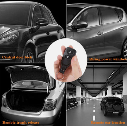 Car Universal Door Locking Keyless Entry System Auto Remote Central Control Kit