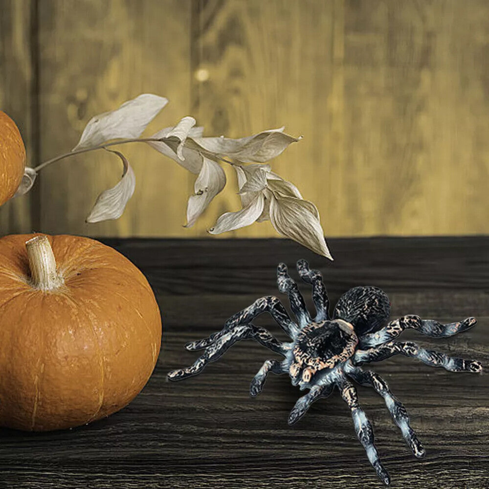 3/5PC Prank Spider Realistic Plastic Fake Insect Gag Joke Toy Halloween Props AU