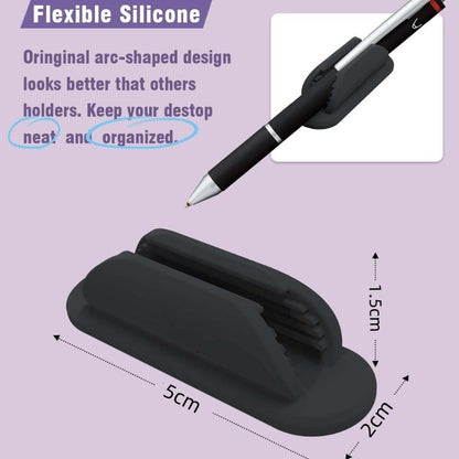 Self-Adhesive Pen Holder Portable Writing Buckles  Students