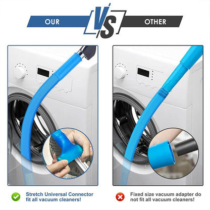 Dryer Vent Cleaner Kit Lint Remover Cleaning Brush Vacuum Hose Attachment