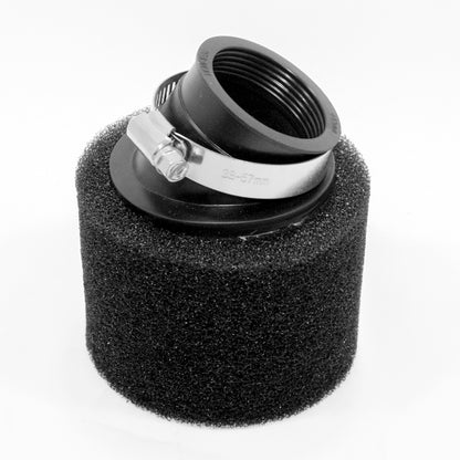 Air Filter BLACK 41mm 42mm Bent Angled Foam Pod PIT Quad Dirt Bike ATV Buggy