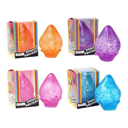 Dream Drop Fidget Solid Squish Toy Sensory Toys Teardrop  Stress Squeeze Ball