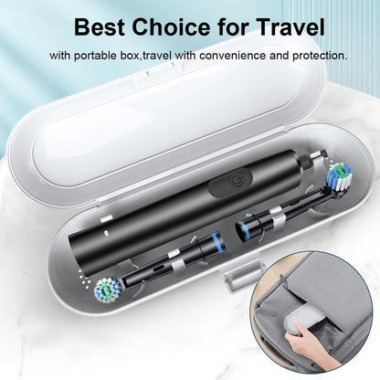 Deep Vitality Precision Clean Rechargeable Electric Toothbrush Timer Travel AU