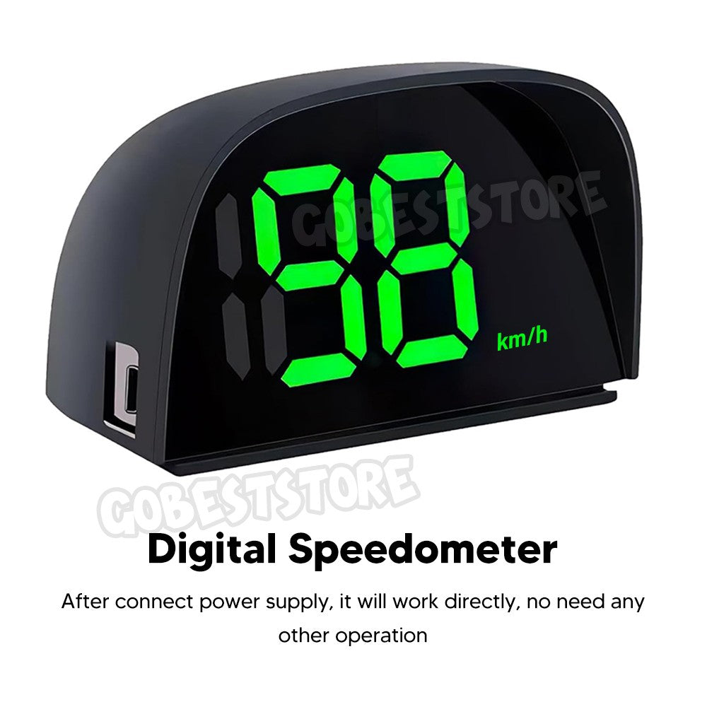 Digital Speedometer Universal GPS Car KMH Head Up Display Display Driving Speed