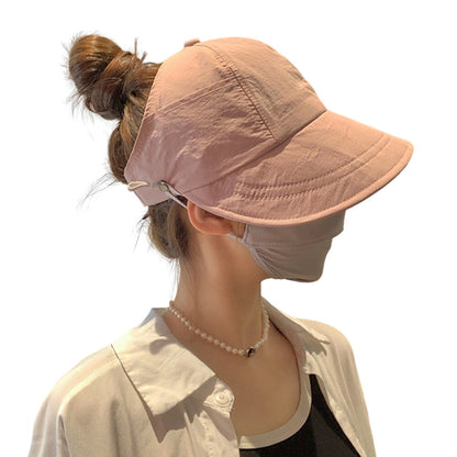 Summer Sun Hat Women UPF 50+ UV Protection Bonnet Visor Cap Wide Brim Hat AU