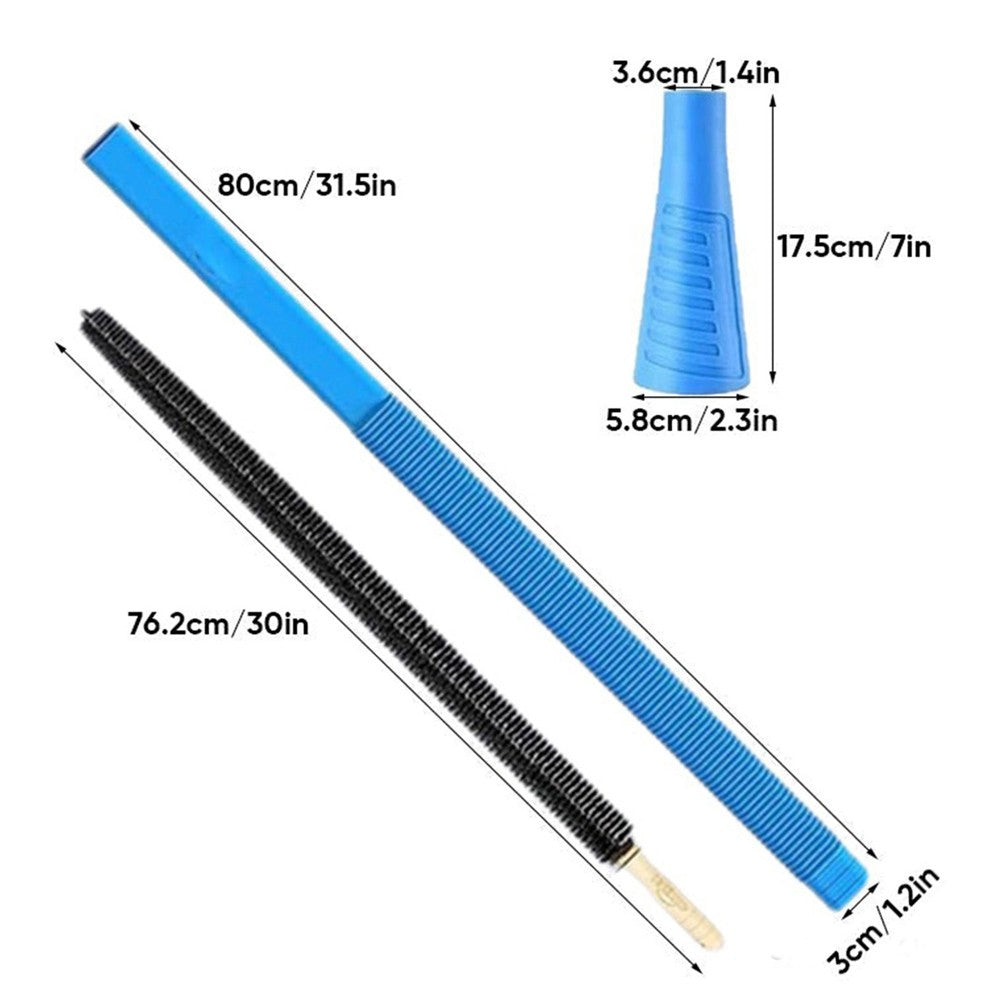 Dryer Vent Cleaner Kit Lint Remover Cleaning Brush Vacuum Hose Attachment