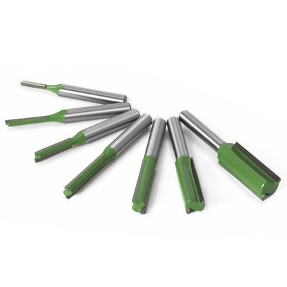 Edge 6mm Shank Single Edge Slotting Cutter Router Bits Drill Bit Milling Cutter