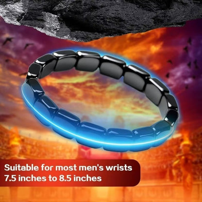 2 PCS Hemys Hematite Bracelet for Men, 2025 New Hemios bracelet