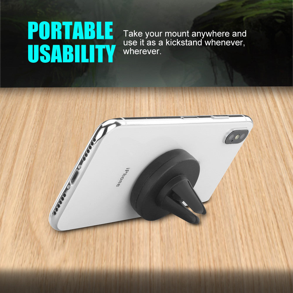 Universal Car Mount Air Vent Magnetic Phone Holder Compatible with All iPhone Android Phones