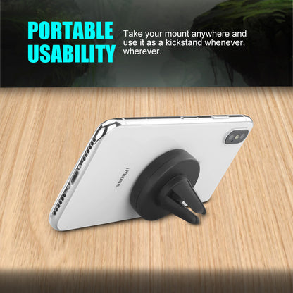Universal Car Mount Air Vent Magnetic Phone Holder Compatible with All iPhone Android Phones