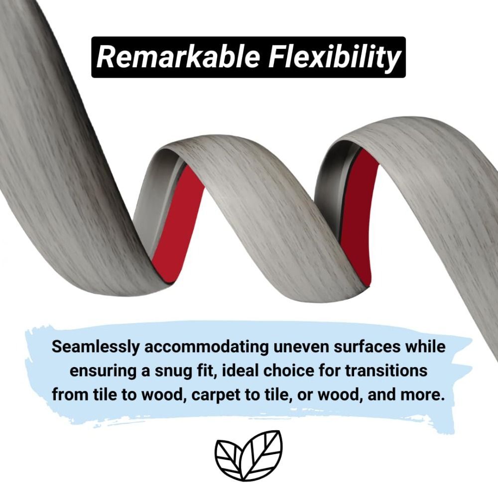 Self Adhesive Floor Transition Strip Carpet To Tile Edging Trim Strip  Doorway