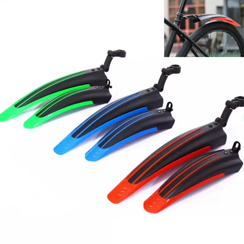2 Pcs Bicycle Fenders Mountain Road Bike Mudguard Rear Mud Guard Wings for Bicyc
